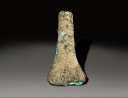 bronze chisel middle bronze age canaanite circa 2000 – 1550 BC
Height: 8.9 cm