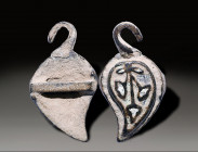 Ancient Jewelry & Accessories, Holy Land Ancient, 100A.D.- 800 A.D.
Height: 5 cm