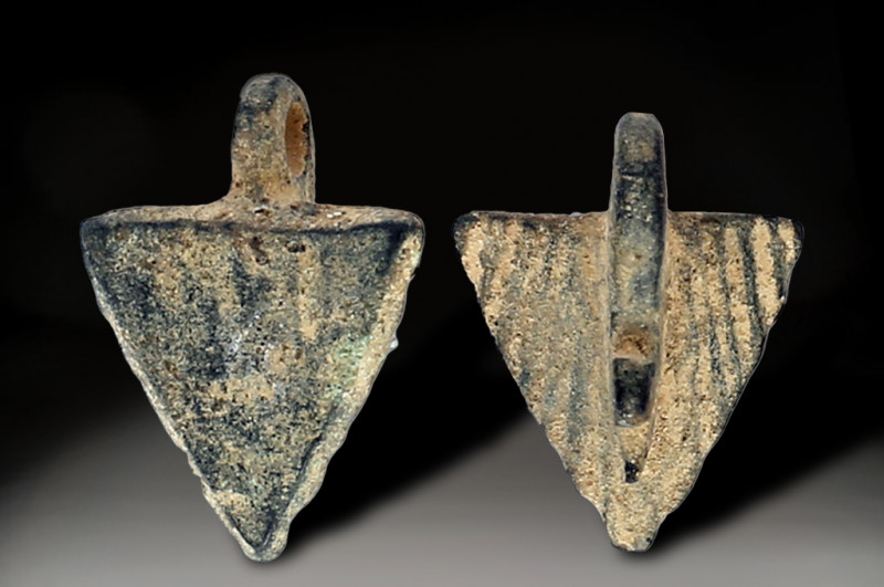 Ancient Jewelry & Accessories, Holy Land Ancient, 100A.D.- 800 A.D.
Height: 2 c...