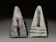 Ancient Metal Work, Holy Land Ancient, 100A.D.- 800 A.D.
Height: 3.6 cm