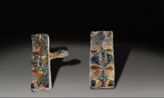 Ancient Metal Work, Holy Land Ancient, 100A.D.- 800 A.D.
Height: 2.5 cm