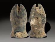 Ancient Metal Work, Holy Land Ancient, 100A.D.- 800 A.D.
Height: 6 cm