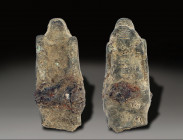 Ancient Metal Work, Holy Land Ancient, 100A.D.- 800 A.D.
Height: 3.333 cm