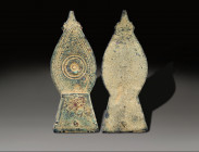Ancient Metal Work, Holy Land Ancient, 100A.D.- 800 A.D.
Height: 7.5 cm