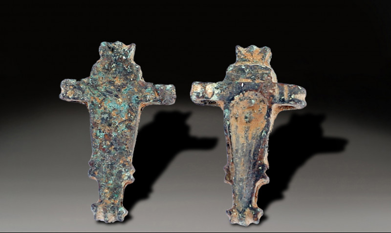 Ancient Metal Work, Holy Land Ancient, 100A.D.- 800 A.D.
Height: 3 cm