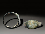 Ancient Ring, Holy Land Ancient, 100A.D.- 800 A.D.
Diameter: 1.5 cm