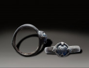 Ancient Ring, Holy Land Ancient, 100A.D.- 800 A.D.
Diameter: 2 cm