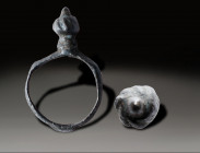 Ancient Ring, Holy Land Ancient, 100A.D.- 800 A.D.
Diameter: 2.5 cm