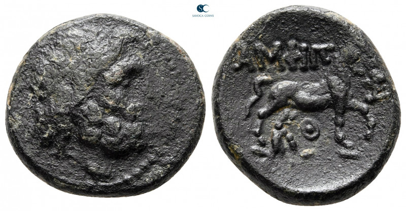 Macedon. Amphipolis circa 187-31 BC. 
Bronze Æ

18 mm, 5,33 g



very fin...