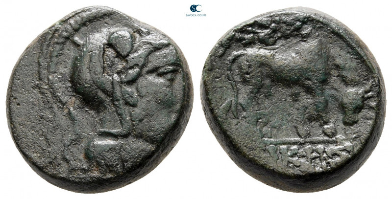 Macedon. Thessalonica circa 187-167 BC. 
Bronze Æ

16 mm, 5,91 g



nearl...