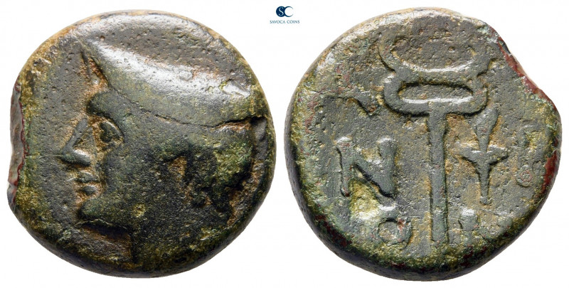 Thrace. Ainos circa 325-275 BC. 
Bronze Æ

19 mm, 6,77 g



nearly very f...