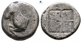 Thrace. Maroneia circa 510-490 BC. Drachm AR