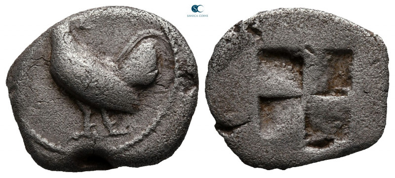 Thrace. Selymbria circa 492-473 BC. 
Octobol AR

16 mm, 4,16 g



very fi...