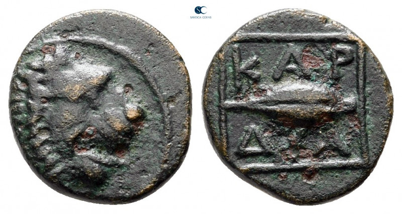 The Thracian Chersonese. Cardia circa 357-309 BC. 
Bronze Æ

11 mm, 1,04 g
...