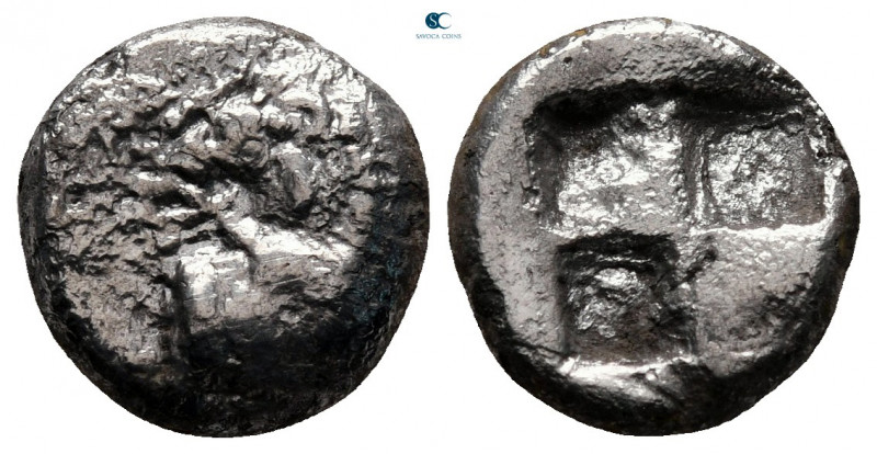 The Thracian Chersonese. Chersonesos circa 515-493 BC. 
Tetrobol AR

12 mm, 2...