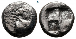 The Thracian Chersonese. Chersonesos circa 515-493 BC. Tetrobol AR