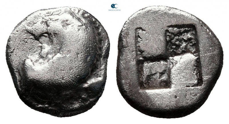 The Thracian Chersonese. Chersonesos circa 515-493 BC. 
Diobol AR

10 mm, 1,2...