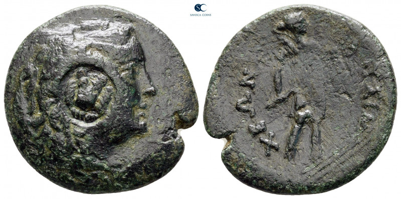 The Thracian Chersonese. Lysimacheia circa 309-220 BC. 
Bronze Æ

24 mm, 7,05...