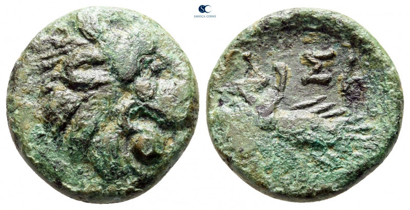 The Thracian Chersonese. Lysimacheia circa 309-220 BC. 
Bronze Æ

15 mm, 3,17...