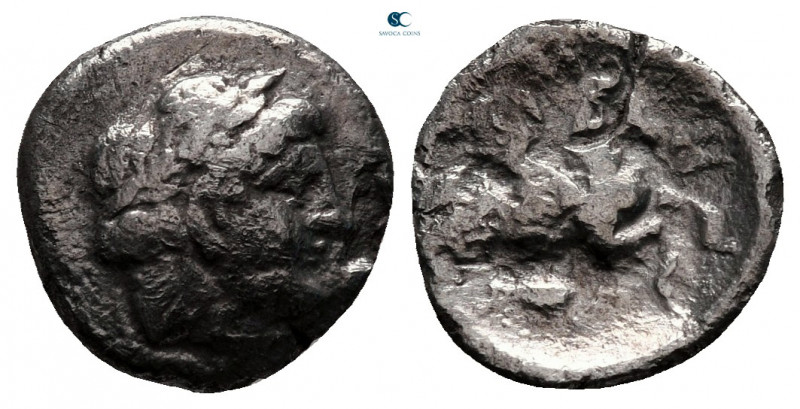 Mysia. Lampsakos circa 350-300 BC. 
Obol AR

11 mm, 0,78 g



nearly very...