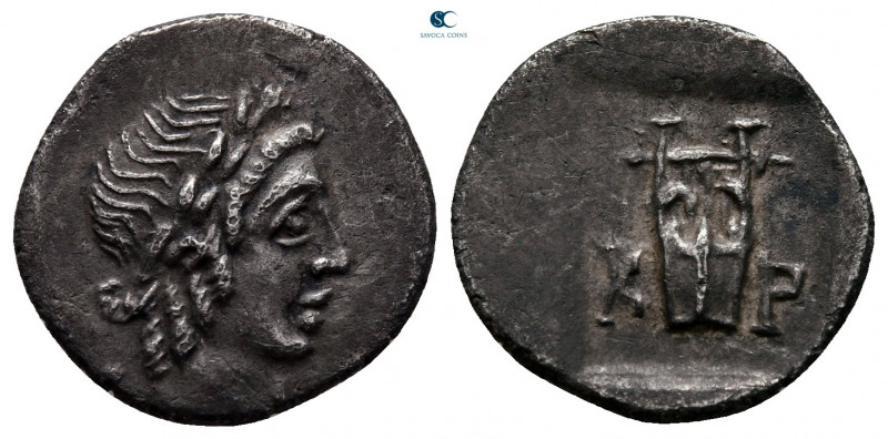 Lycia. Kragos circa 150-100 BC. 
Hemidrachm AR

16 mm, 1,88 g



very fin...