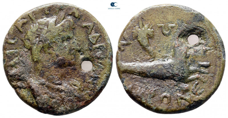 Thrace. Maroneia. Hadrian AD 117-138. 
Bronze Æ

23 mm, 5,87 g



nearly ...