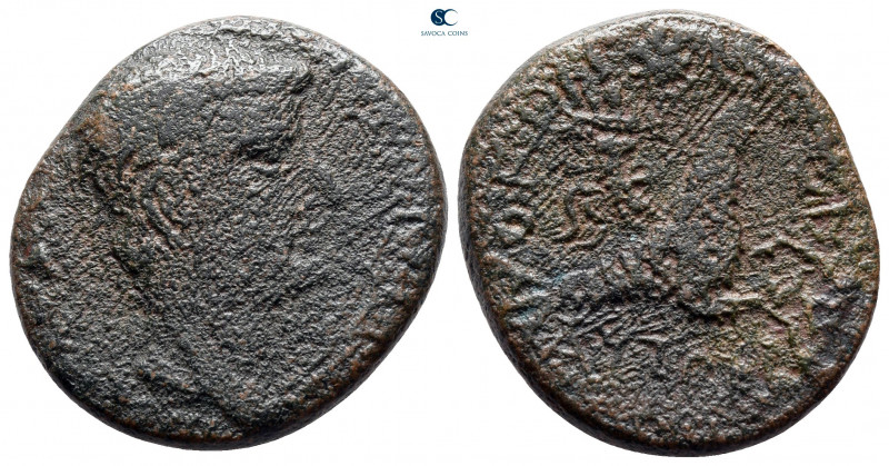 Asia Minor. Uncertain mint. Tiberius AD 14-37. 
Bronze Æ

24 mm, 8,91 g


...