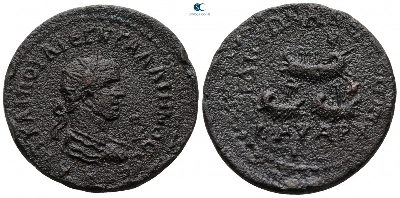 Pamphylia. Side. Gallienus AD 253-268. 
Bronze Æ

30 mm, 16,82 g



nearl...