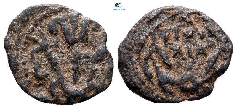 Judaea. Jerusalem. Procurators. Valerius Gratus AD 15-26. 
Prutah Æ

15 mm, 0...