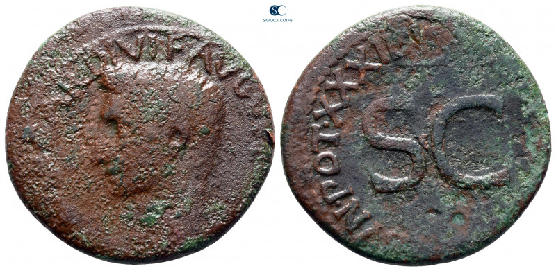 Augustus 27 BC-AD 14. Rome
As Æ

28 mm, 9,94 g



fine