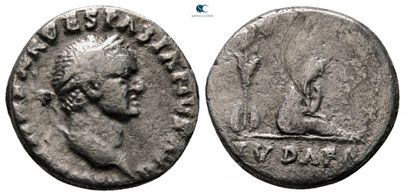 Vespasian AD 69-79. "Judaea Capta" commemorative. Rome
Denarius AR

17 mm, 3,...