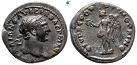 Trajan AD 98-117. Rome. Limes Denarius Æ