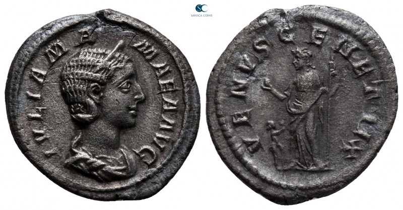 Julia Mamaea. Augusta AD 225-235. Rome
Denarius AR

21 mm, 2,82 g



very...