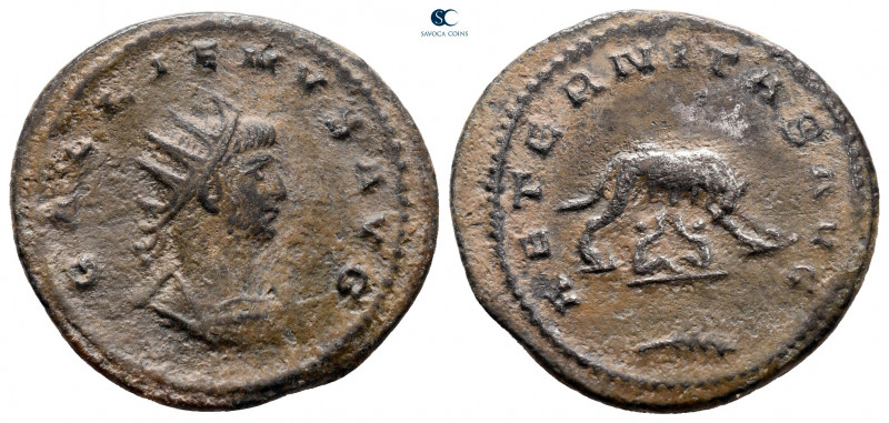 Gallienus AD 253-268. Antioch
Antoninianus Æ

22 mm, 3,49 g



very fine