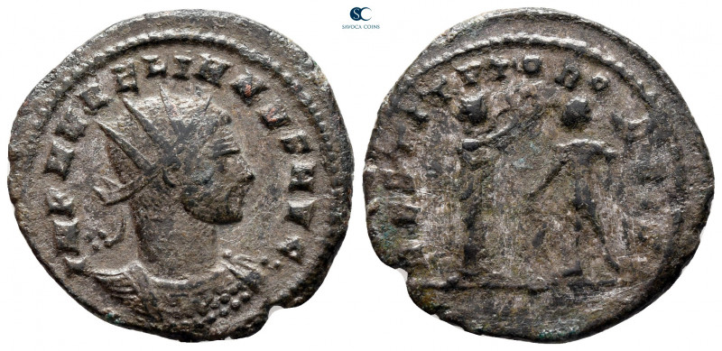 Aurelian AD 270-275. Cyzicus
Antoninianus Æ

23 mm, 3,54 g



very fine