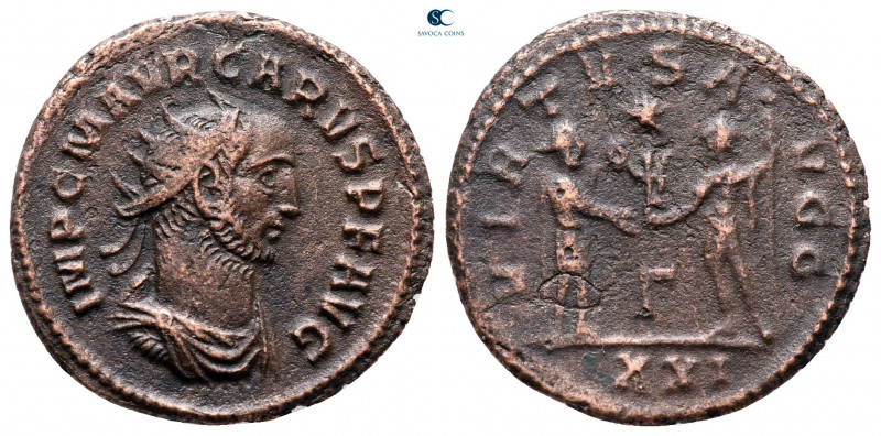 Carus AD 282-283. Antioch
Antoninianus Æ

21 mm, 3,61 g



very fine

...