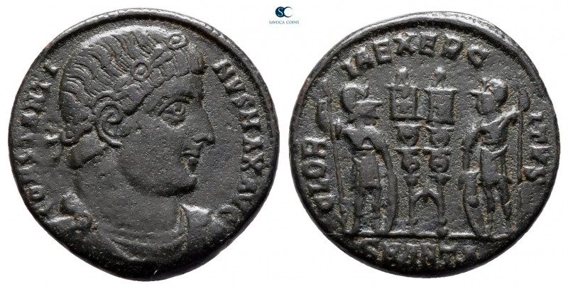 Constantine I the Great AD 306-337. Antioch
Follis Æ

17 mm, 2,41 g



ve...