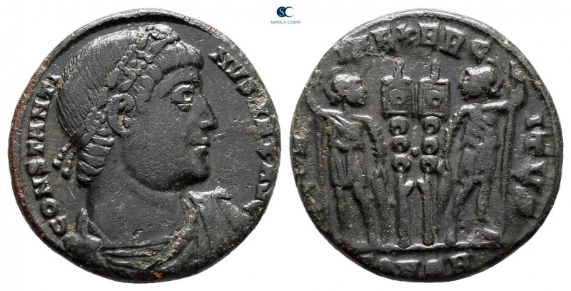 Constantine I the Great AD 306-337. Constantinople
Follis Æ

18 mm, 2,52 g
...