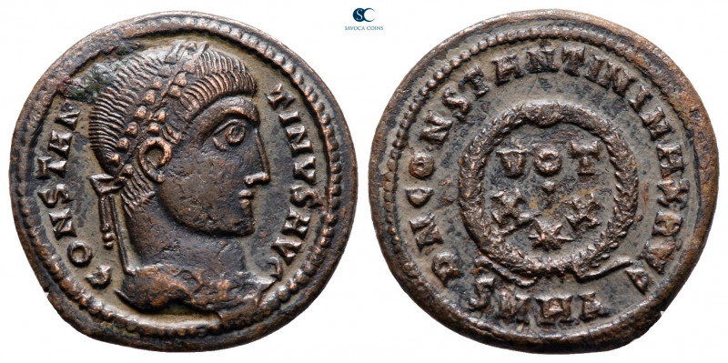 Constantine I the Great AD 306-337. Heraclea
Follis Æ

20 mm, 2,64 g



v...