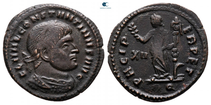 Constantine I the Great AD 306-337. Rome
Follis Æ

18 mm, 2,09 g



very ...