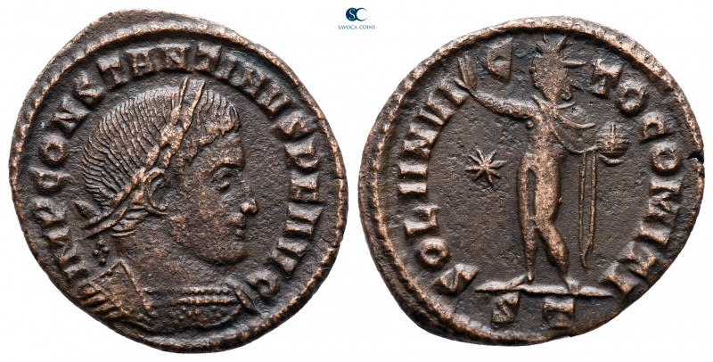 Constantine I the Great AD 306-337. Ticinum
Follis Æ

21 mm, 2,70 g



ve...