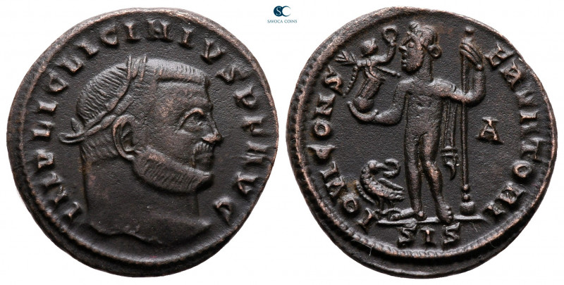 Licinius I AD 308-324. Siscia
Follis Æ

22 mm, 3,23 g



very fine


...