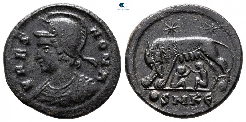 City Commemoratives AD 330-354. Cyzicus
Follis Æ

18 mm, 2,72 g



nearly...