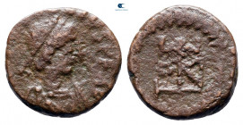 Theodosius I AD 379-395. Uncertain mint. Nummus Æ