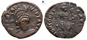 Arcadius AD 383-408. Uncertain mint. Follis Æ