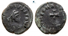 Arcadius AD 383-408. Uncertain mint. Nummus Æ