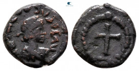 Theodosius II AD 402-450. Uncertain mint. Nummus Æ