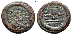 Justin I AD 518-527. Antioch. Decanummium Æ