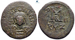 Maurice Tiberius AD 582-602. Cyzicus. Follis or 40 Nummi Æ