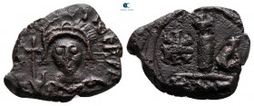 Maurice Tiberius AD 582-602. Cyzicus. Decanummium Æ